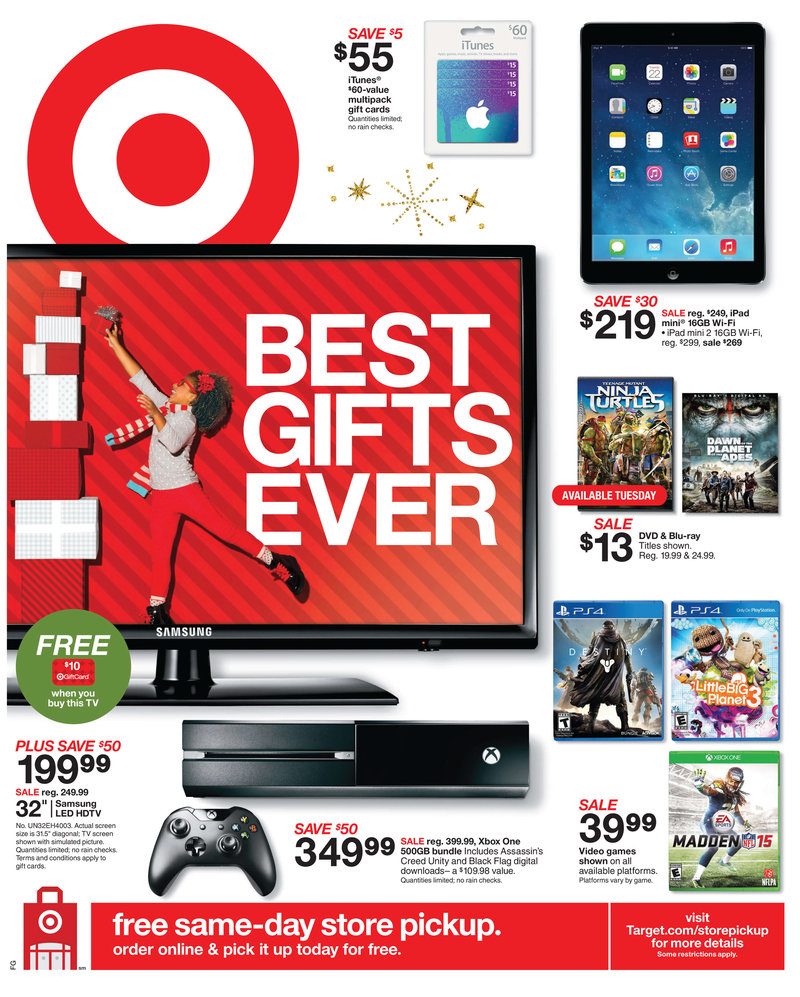 Target Christmas Weekly Ads Electronic Gifts WeeklyAds2