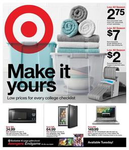 Target Weekly Ad Aug 11 - 17, 2019