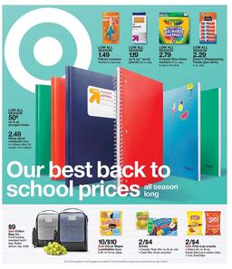 Target Weekly Ad Aug 26 - Sep 1, 2018