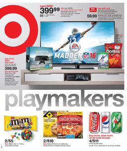 Target Weekly Ad Aug 30 - Sep 5 2015