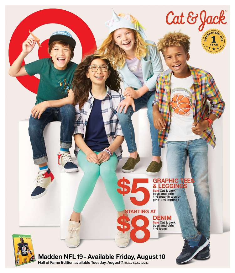 Target Weekly Ad Aug 5 - 11, 2018 page 1