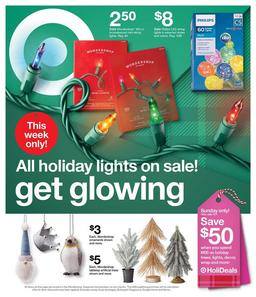 Target Weekly Ad Dec 1 - 7, 2019