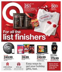 Target Weekly Ad Dec 22 - 28, 2019