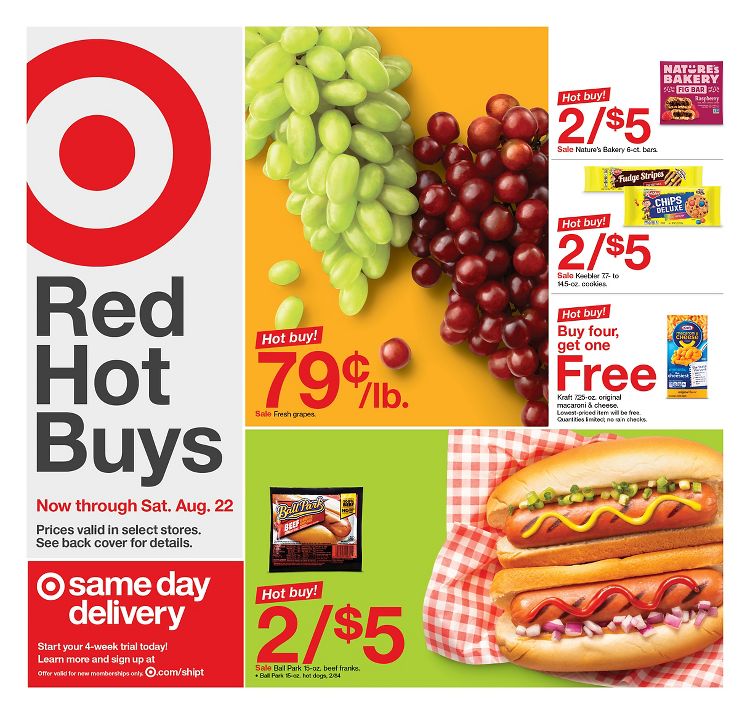 Target Weekly Ad Grocery Aug 19 - 22, 2020 - WeeklyAds2