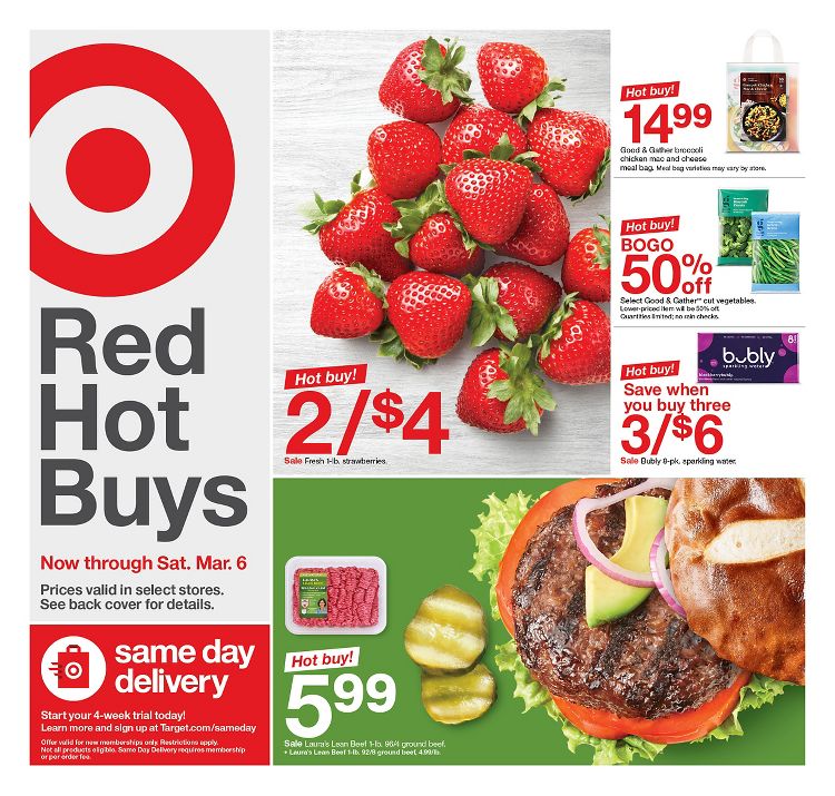 Target Weekly Ad Grocery Mar 3 6, 2021 WeeklyAds2