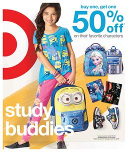 Target Weekly Ad Jul 26 - Aug 01 School Supplies 2015