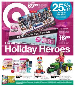 Target Weekly Ad Nov 10 - 16, 2019