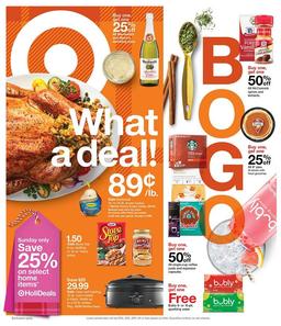 Target Weekly Ad Nov 17 - 23, 2019