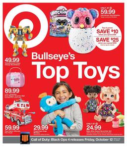 Target Weekly Ad Oct 7 - 13, 2018