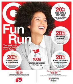 Target Weekly Ad Sep 16 - 22, 2018