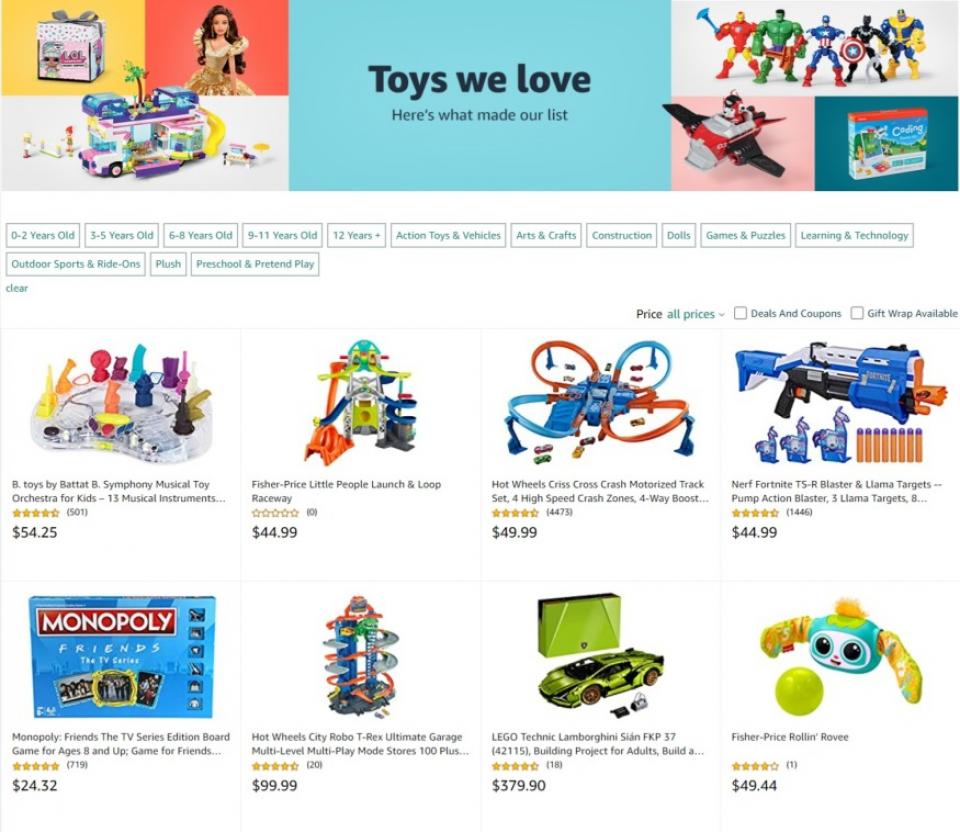 Amazon Toy List 2020 Ad WeeklyAds2