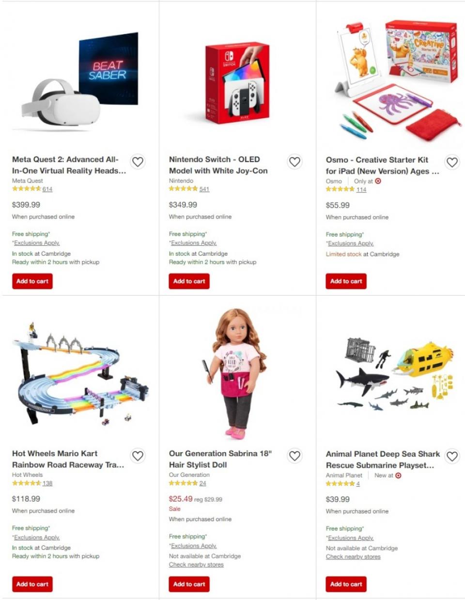 Target Toy List Ad 2022 WeeklyAds2