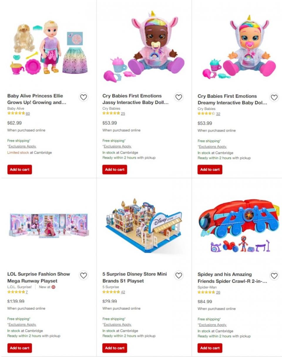 Target Toy List Ad 2022 WeeklyAds2