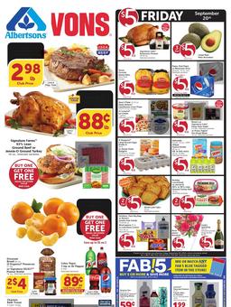 Vons Ad Sep 18 - 24, 2019