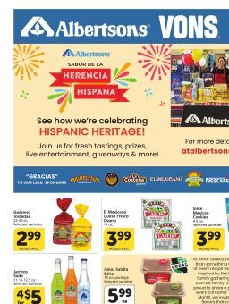 Vons Big Book of Savings August 26 - September 22, 2026
