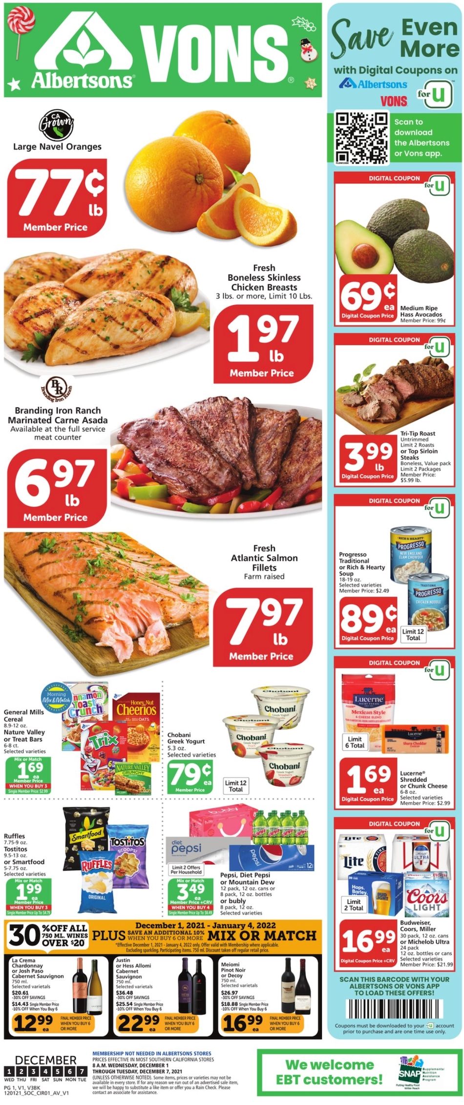Vons Weekly Ad Dec 1 7, 2021 WeeklyAds2