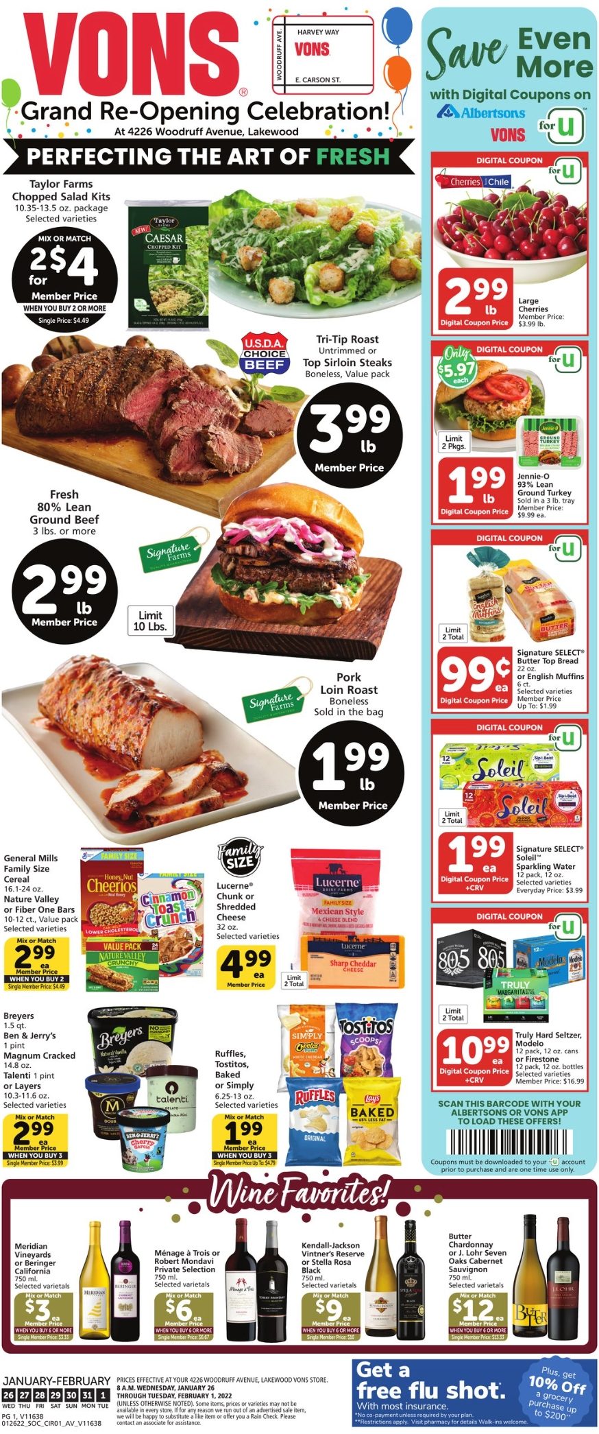 Vons Weekly Ad Jan 26 Feb 1 2022 Weeklyads2 9741