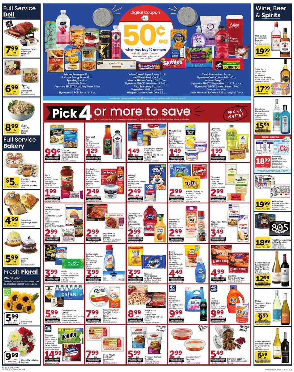 Vons Weekly Ad Jul 5 11, 2023 WeeklyAds2