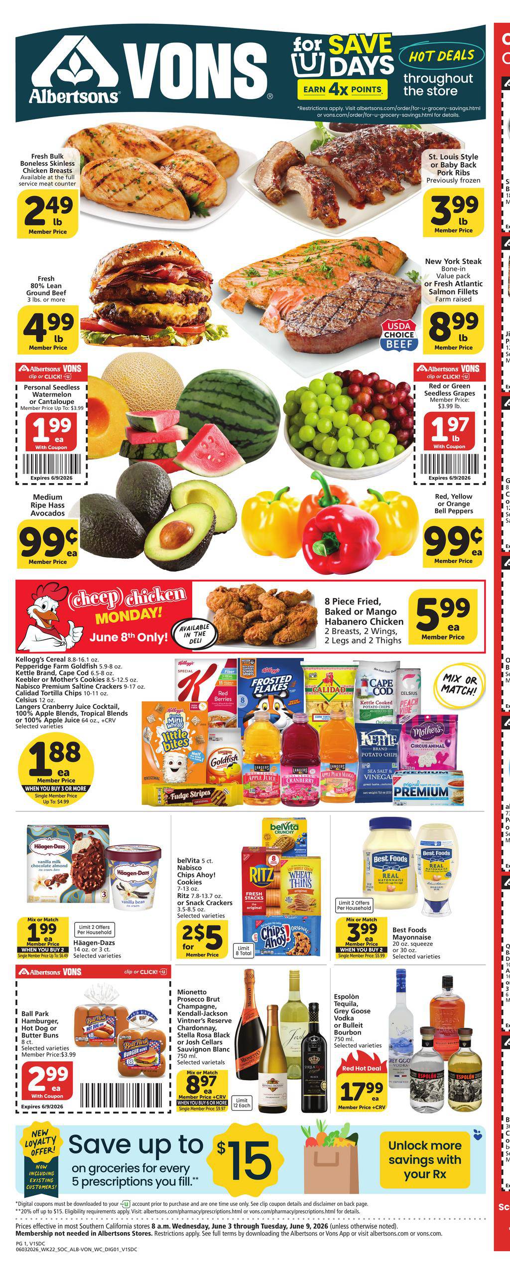 Vons Weekly Ad June 3 - 9, 2026 | WeeklyAds2