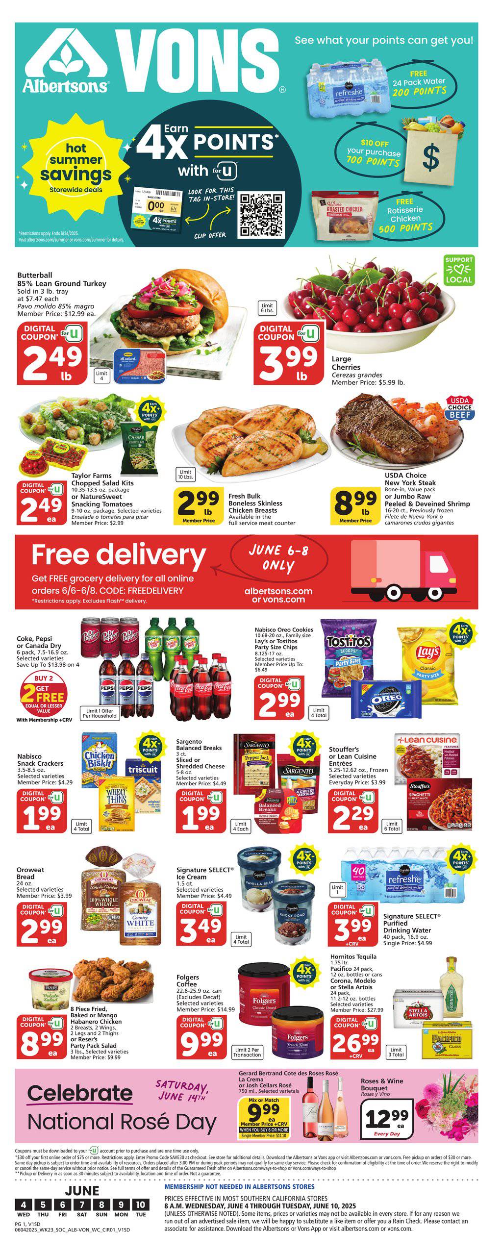 Vons Weekly Ad June 4 - 10, 2025 | WeeklyAds2