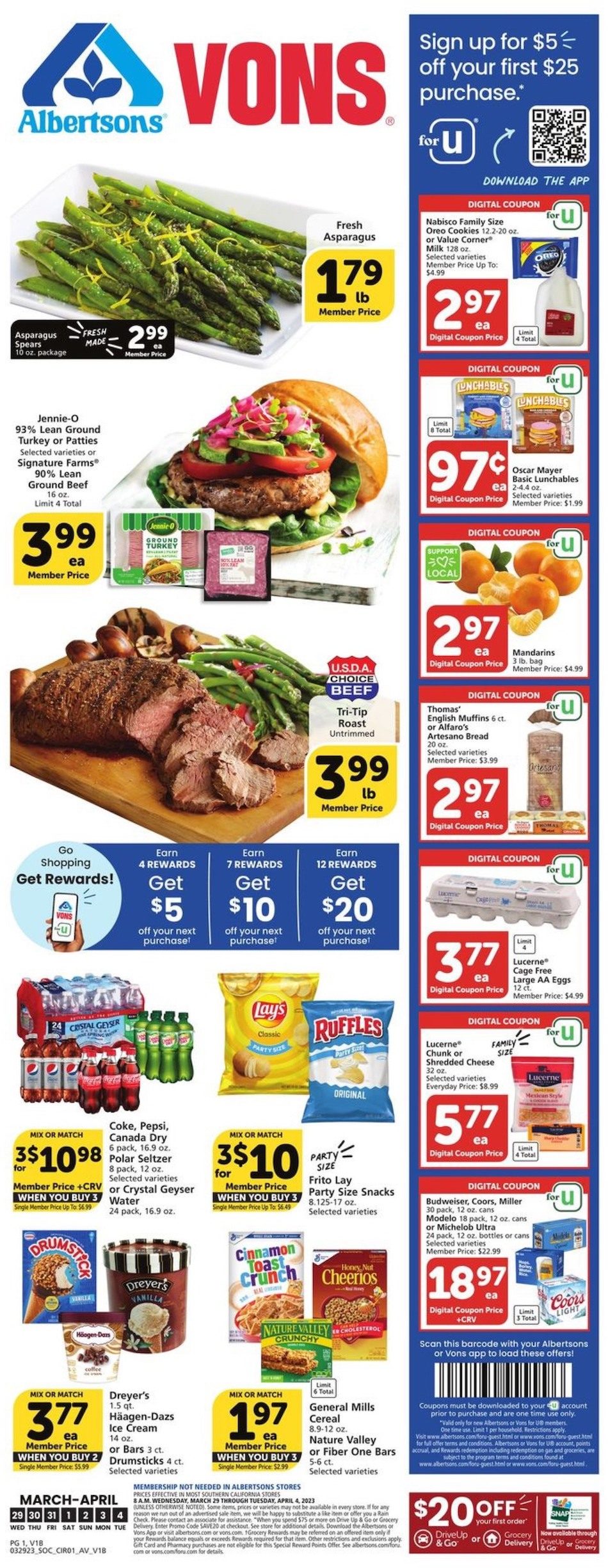 Vons Weekly Ad Easter Mar 29 Apr 4, 2023 WeeklyAds2