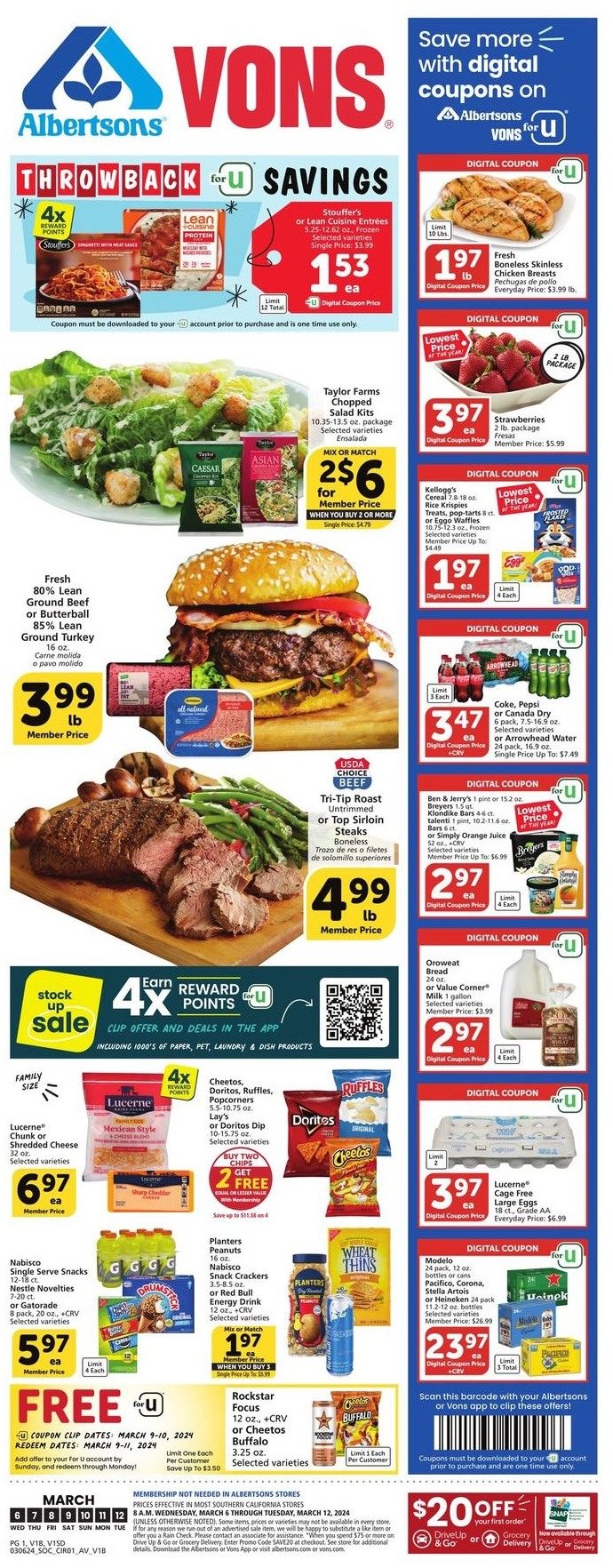 Vons Weekly Ad Mar 6 - 12, 2024 | WeeklyAds2