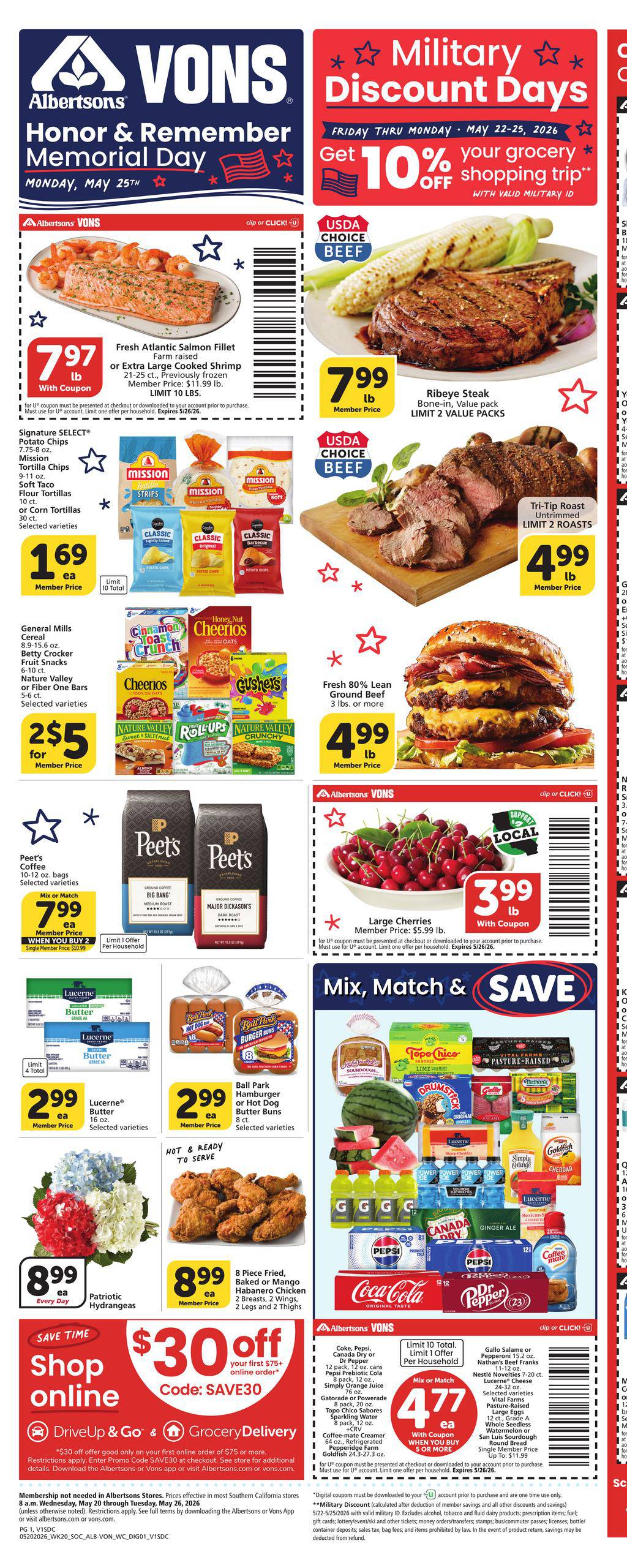 Vons Weekly Ad May 20 - 26, 2026 | WeeklyAds2