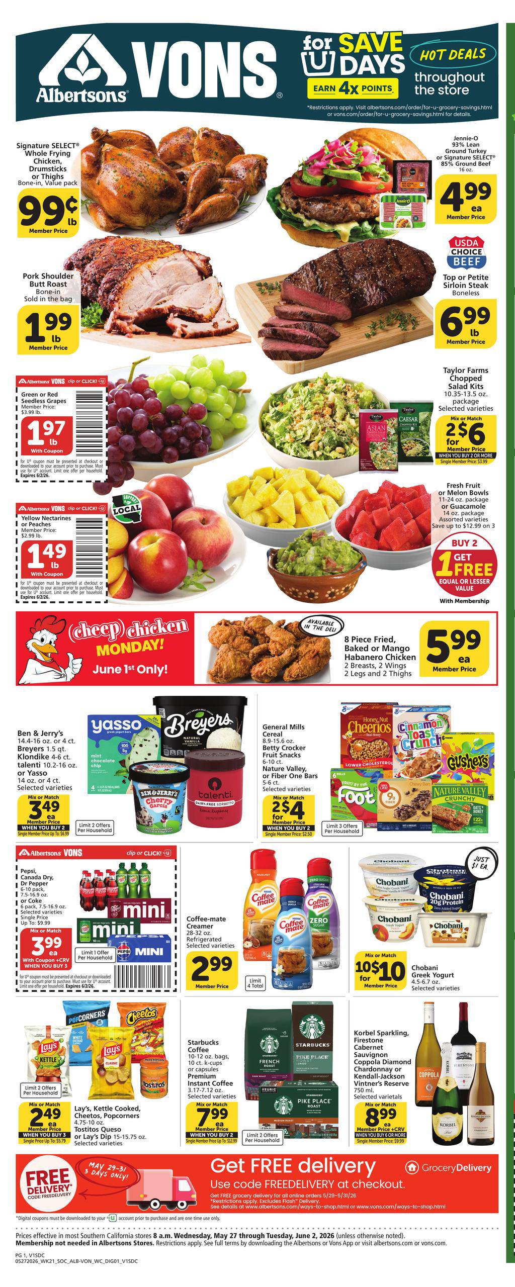 Vons Weekly Ad May 27 - June 2, 2026 | WeeklyAds2
