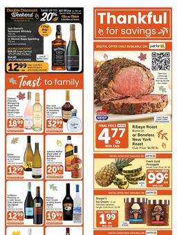 Vons Weekly Ad Thanksgiving Nov 18 - 26, 2020