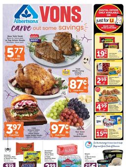 Vons Weekly Ad Oct 28 - Nov 3, 2020