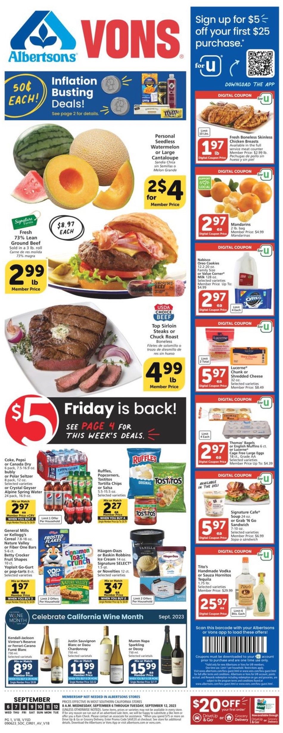 Vons Weekly Ad