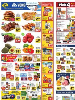 Vons Weekly Ad September 16 - 22, 2026