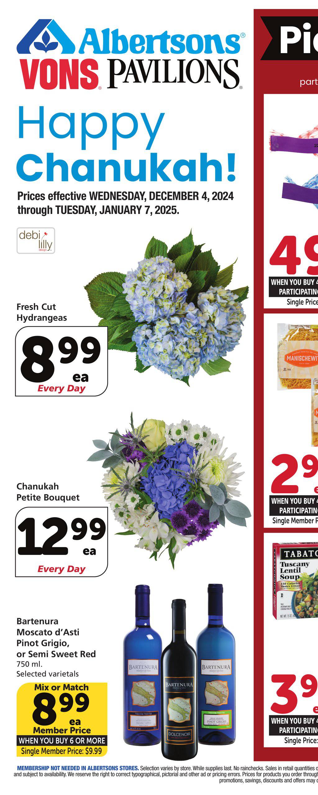 Vons Weekly Ad Specialty Publication December 4, 2024 - January 7, 2025 ...