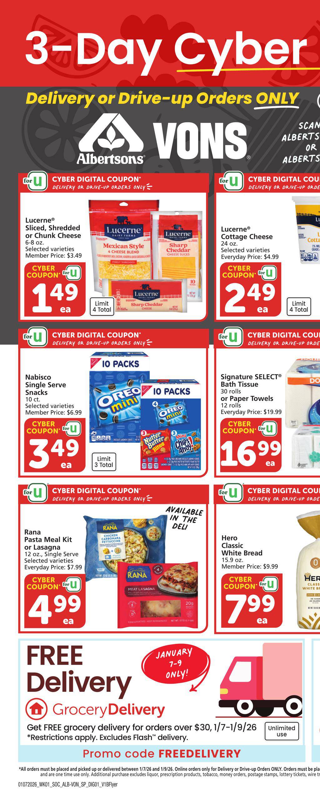 Vons Weekly Ad Specialty Publication January 7 - 9, 2026 | WeeklyAds2