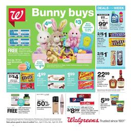 Walgreens Weekly Ad Apr 14 - 20, 2019