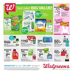 Walgreens Weekly Ad Apr 2–8 2017