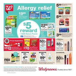 Walgreens Weekly Ad April 22–28, 2018