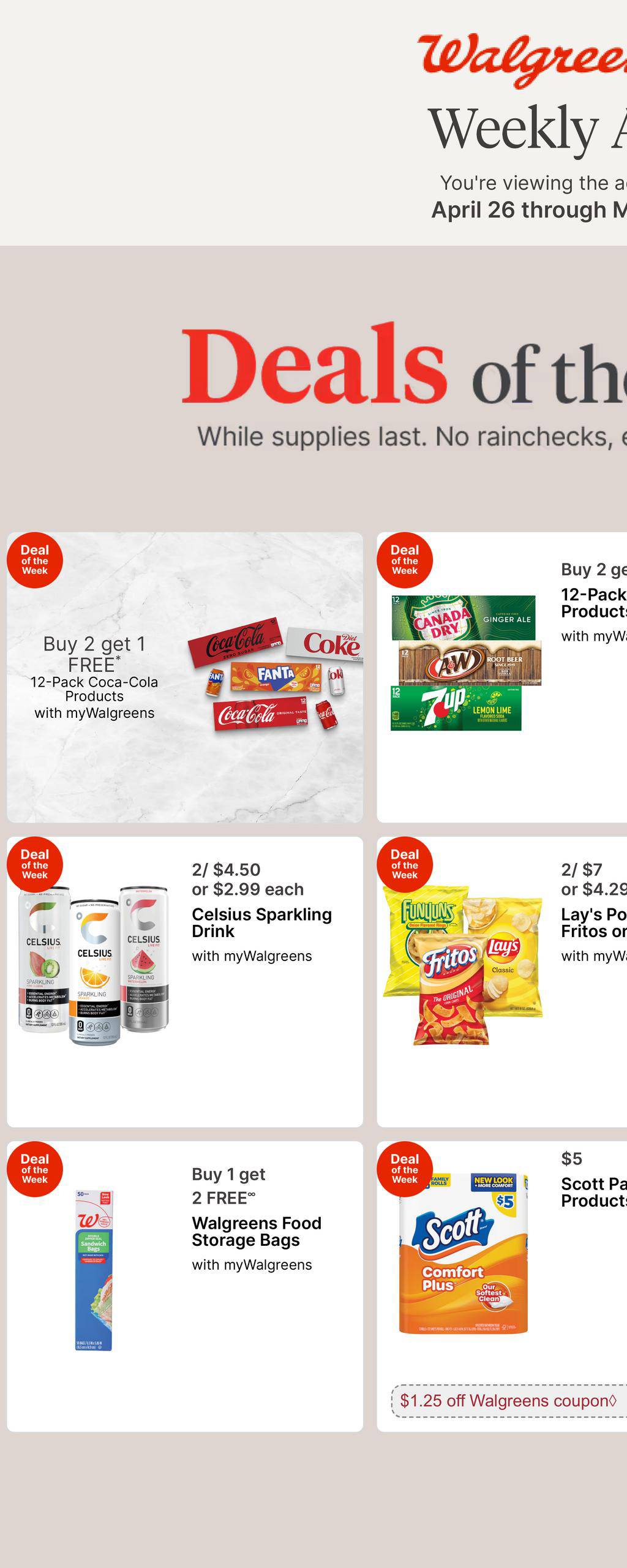 Walgreens Weekly Ad