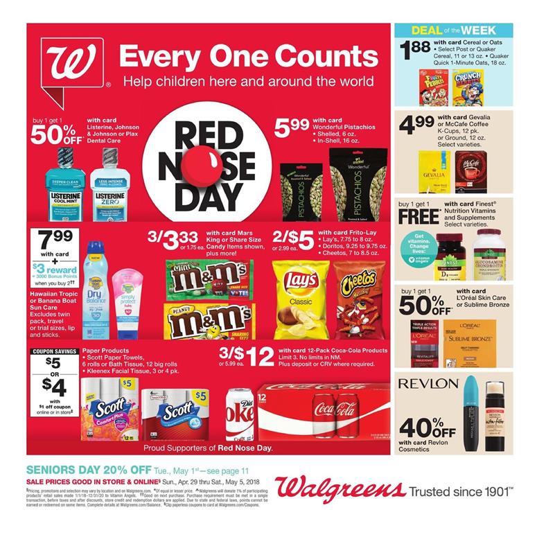 Walgreens Weekly Ad Apr 29 May 5, 2018 WeeklyAds2