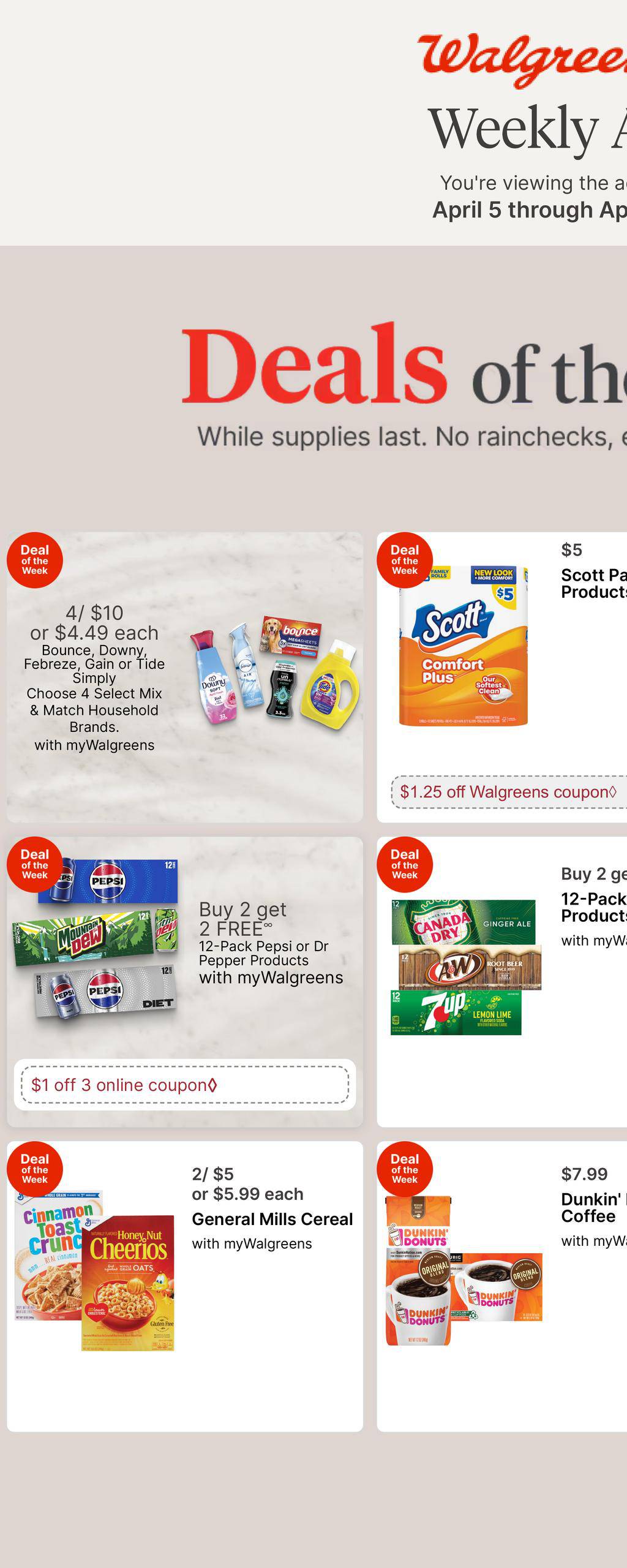 Walgreens Weekly Ad