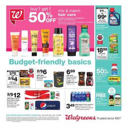 Walgreens Weekly Ad April 8–14, 2018
