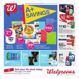 Walgreens Weekly Ad August 20–26 2017