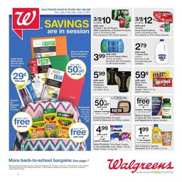 Walgreens Weekly Ad August 6–12 2017