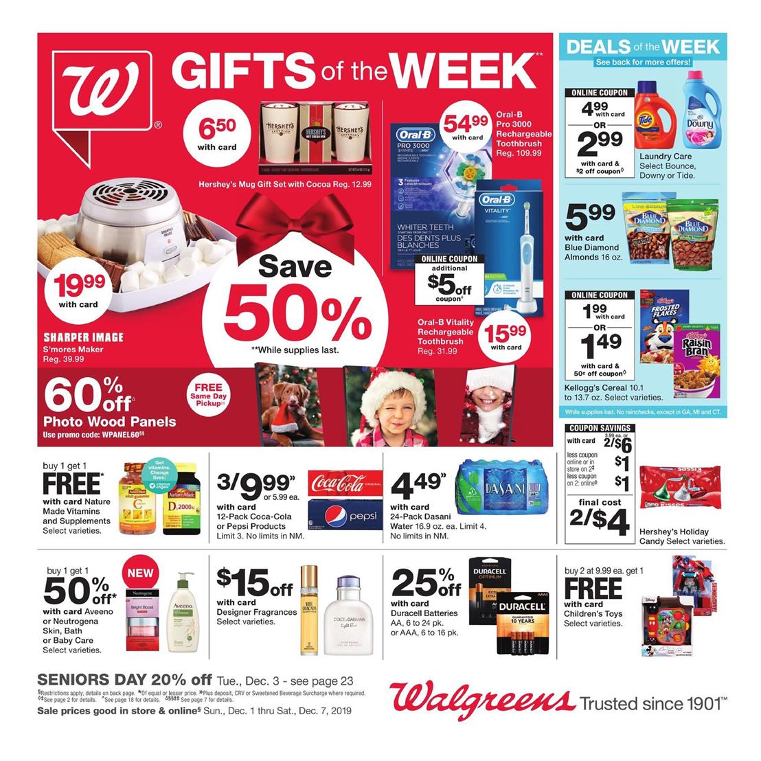 Walgreens Weekly Ad Dec 1 - 7, 2019 | WeeklyAds2
