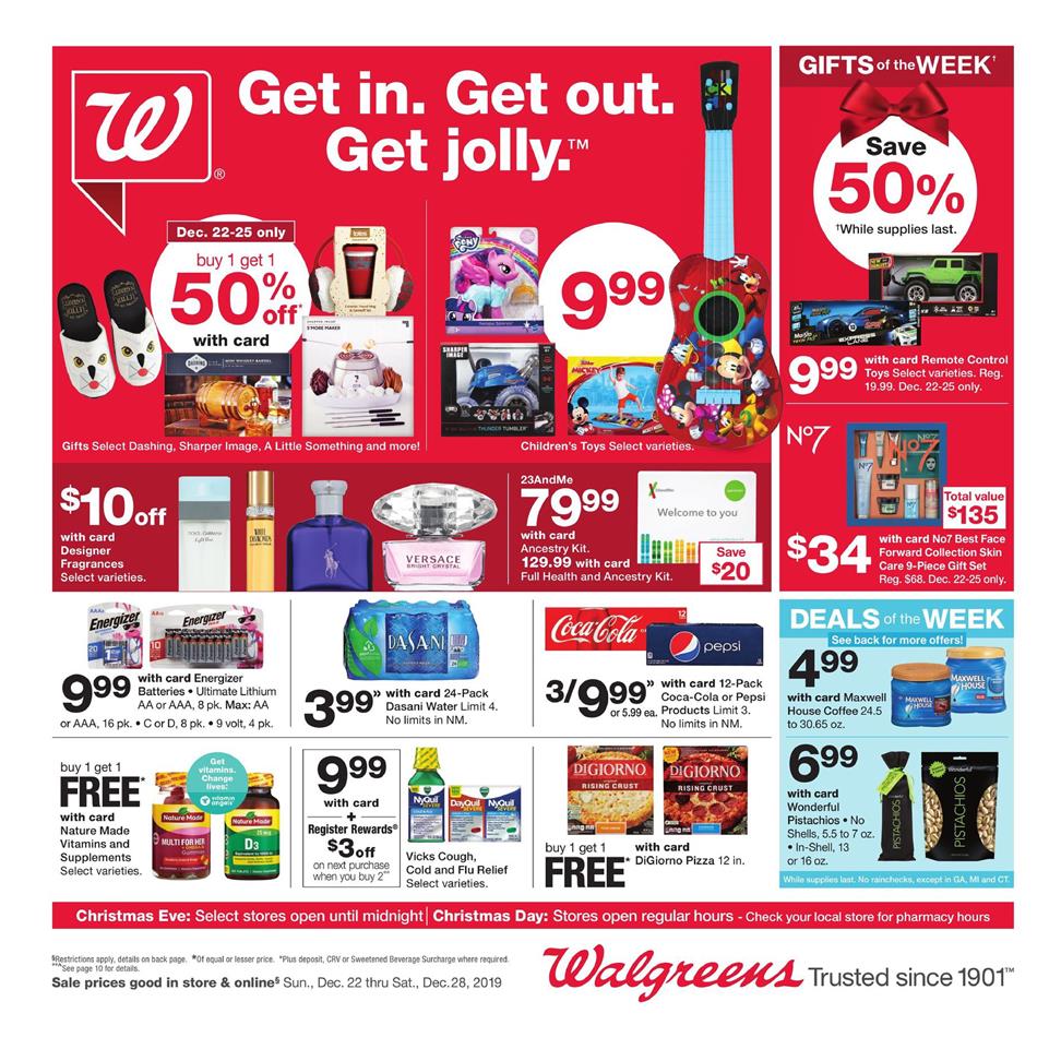 Walgreens Weekly Ad Dec 22 - 28, 2019 | WeeklyAds2