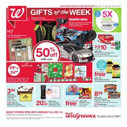 Walgreens Weekly Ad December 17 - 23, 2017