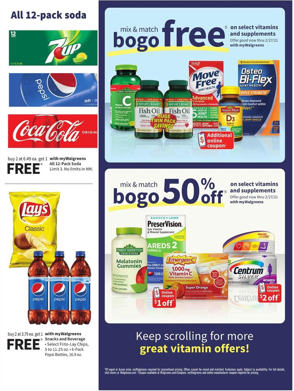 Walgreens Weekly Ad Feb 14 20, 2021 WeeklyAds2