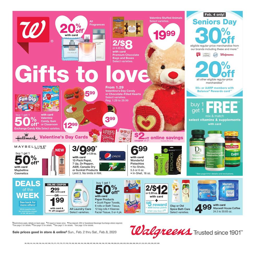 Walgreens Weekly Ad Feb 2 - 8, 2020 - WeeklyAds2