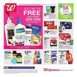 Walgreens Weekly Ad February 18–24, 2018