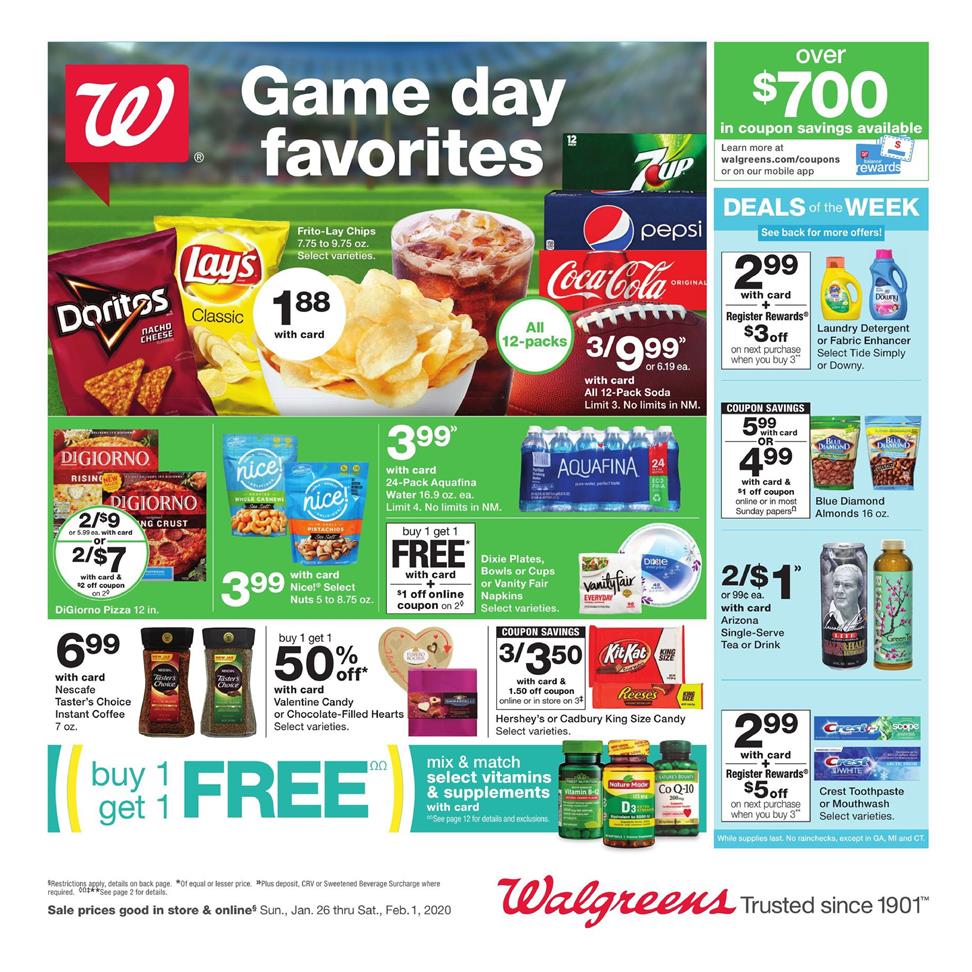 Walgreens Weekly Ad Jan 26 - Feb 1, 2020 - WeeklyAds2